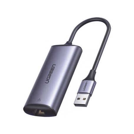 Adaptador De Red Usba 3.0 A Rj45 / Admite 10/100/1000 Mbps Y 2.5g / Caja De Aluminio / Longitud Del Cable 10 Cm / 1 A 1