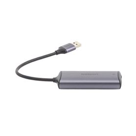 adaptador de red usba 30 a rj45  admite 101001000 mbps y 25g  caja de aluminio  longitud del cable 10 cm  1 a 1208480