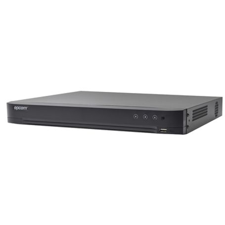 dvr 16 canales turbohd  8 canales ip  5 megapixel lite  3k lite  acusense evita falsas alarmas  audio por coaxitron  1 bahia de