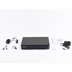 dvr 16 canales turbohd  8 canales ip  5 megapixel lite  3k lite  acusense evita falsas alarmas  audio por coaxitron  1 bahia de