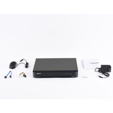 Dvr 16 Canales Turbohd  8 Canales Ip / 5 Megapixel Lite  3k Lite / Acusense (evita Falsas Alarmas) / Audio Por Coaxitron / 1 Bah