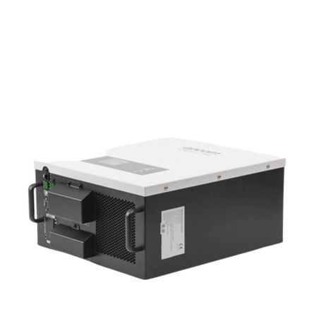 Inversor / Cargador Para Sistemas Tipo Isla De 48vcc/120vca De 2500w Onda Sinusoidal Pura Con Controlador Mppt. Administre Una F