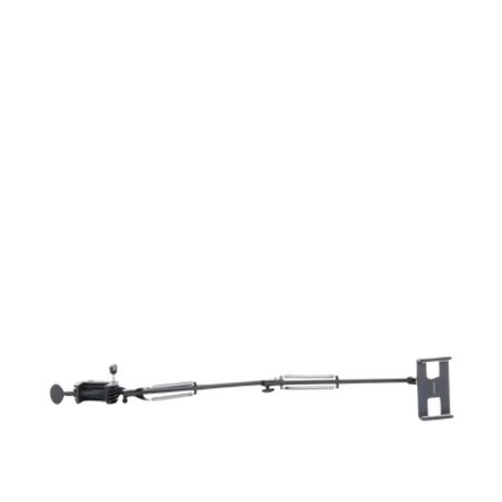 Soporte Para Tableta Con Brazo Tipo Perezoso / Brazo Ajustable Y Cabezal De 360° / 3 Perillas De Ajuste / Soporta Dispositivos D