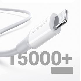 cable usbc a lightning  1 metro  certificado mfi  carga rápida 60w  480 mbps  pd  conector c94  adecuado para iphone ipad y ipo