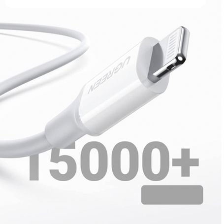 Cable Usbc A Lightning  1 Metro  Certificado Mfi  Carga Rápida 60w  480 Mbps  Pd  Conector C94  Adecuado Para Iphone Ipad Y Ipod