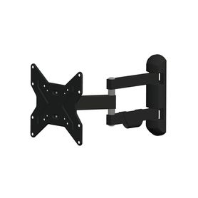  montaje de pared articulado para monitor de 13 a 37  soporta hasta 30 kg  vesa 200 x 200  100 x 100  75 x 75  acero  separacio