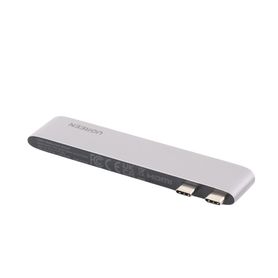 hub usbc thunderbolt 3 5 en 2  1 puerto hdmi 4k  3 puertos usb30  usb c pd 100w  transferencia de video y datos  multifuncional