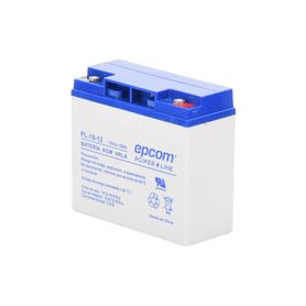 bateria 12 vcc  18 ah  ul  tecnologia agmvrla  para uso en equipo electrónico alarmas de intrusión  incendio control de acceso 