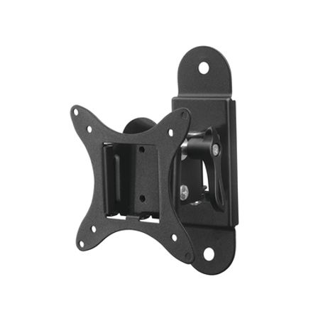 montaje de pared para monitores de 13 a 27  soporta hasta 15 kg  vesa 75 x 75  100 x 100  acero95116