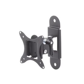 montaje de pared para monitores de 13 a 27  soporta hasta 15 kg  vesa 75 x 75  100 x 100  acero95116