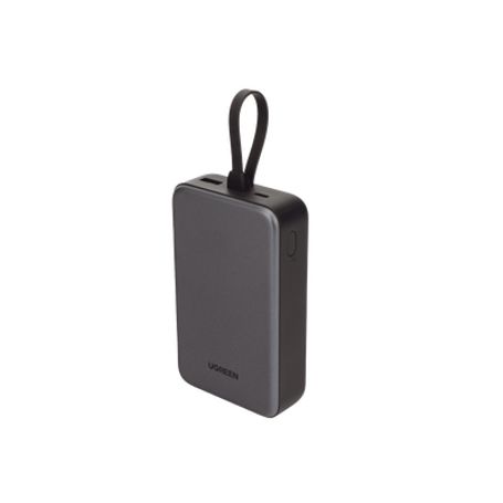 Power Bank Portatil  20000mah (74wh)  30w  Con Cable Usbc Incorporado  2 Salidas 225w  Pantalla Inteligente  Multiple Proteccion
