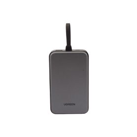 power bank portatil  20000mah 74wh  30w  con cable usbc incorporado  2 salidas 225w  pantalla inteligente  multiple proteccion 