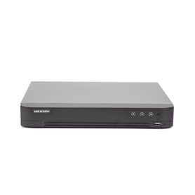 dvr 8 canales turbohd  4 canales ip  5 megapixel  3k lite  acusense evita falsas alarmas  audio por coaxitron  1 bahia de disco