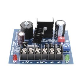 6 o 12 o 24 vcc  25 a  fuente tipo tarjeta  1 salida  requiere transformador de entrada  capacidad de baterias  baterias no inc