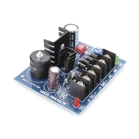 6 O 12 O 24 Vcc  2.5 A / Fuente Tipo Tarjeta / 1 Salida / Requiere Transformador De Entrada / Capacidad De Baterias / Baterias N