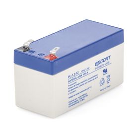 bateria 12 vcc  12 ah  ul  tecnologia agmvrla  para uso en equipo electrónico alarmas de intrusión  incendio control de acceso 