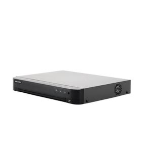 dvr 16 canales turbohd  8 canales ip  5 megapixel lite  3k lite  acusense evita falsas alarmas  audio por coaxitron  1 bahia de