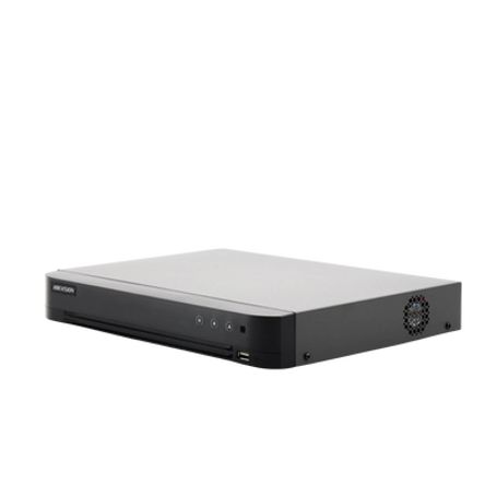 Dvr 16 Canales Turbohd  8 Canales Ip / 5 Megapixel Lite  3k Lite / Acusense (evita Falsas Alarmas) / Audio Por Coaxitron / 1 Bah
