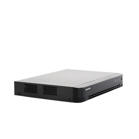Dvr 16 Canales Turbohd  8 Canales Ip / 5 Megapixel Lite  3k Lite / Acusense (evita Falsas Alarmas) / Audio Por Coaxitron / 1 Bah