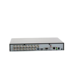 dvr 16 canales turbohd  8 canales ip  5 megapixel lite  3k lite  acusense evita falsas alarmas  audio por coaxitron  1 bahia de