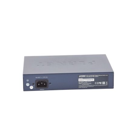 Switch Poe No Administrable 8 Puertos 10/100/1000 Mbps Con 4 Puertos Poe 802.3af/at Modo Extender Hasta 250 Mts