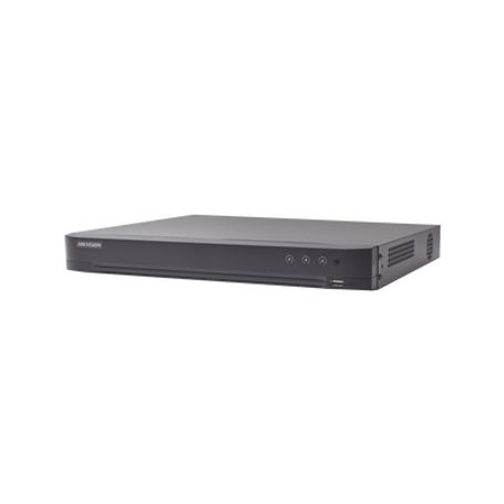 dvr 4 canales turbohd  4 canales ip  8 megapixel 4k  acusense evita falsas alarmas  audio por coaxitron  1 bahia de disco duro 