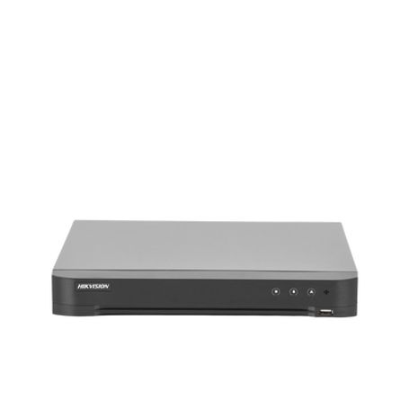 Dvr 4 Canales Turbohd  4 Canales Ip / 8 Megapixel (4k) / Acusense (evita Falsas Alarmas) / Audio Por Coaxitron / 1 Bahia De Disc