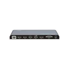 switch conmutador hdmi de 5 entradas a 1 salida  4k  60hz  hdmi 20  hdcp 20  hdmi 3d  soporta audio estándar dsd direct stream 