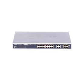 switch administrable 16 puertos 101001000 8023at poe 230w y 4 puertos gigabittpsfp combo80476