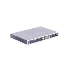 switch administrable 16 puertos 101001000 8023at poe 230w y 4 puertos gigabittpsfp combo80476