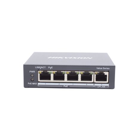 switch gigabit  poe  no administrable  4 puertos 1000 mbps poe  1 puerto 1000 mbps uplink  35 watts200815