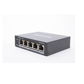 switch gigabit  poe  no administrable  4 puertos 1000 mbps poe  1 puerto 1000 mbps uplink  35 watts200815