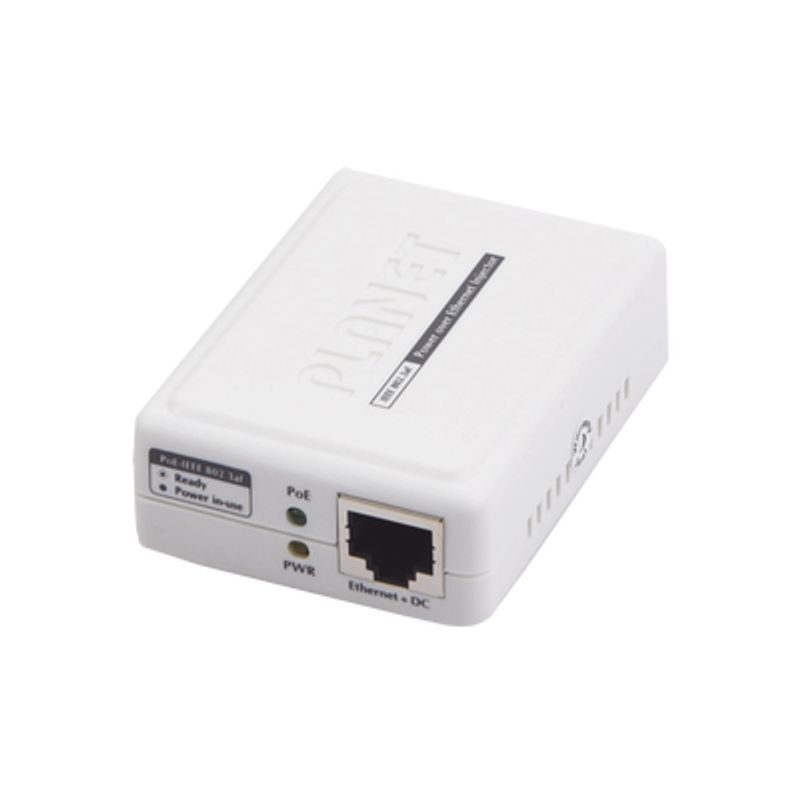Inyector Poe 802.3af De 1 Puerto Gigabit 10/100/1000 Mbps (endspan)
