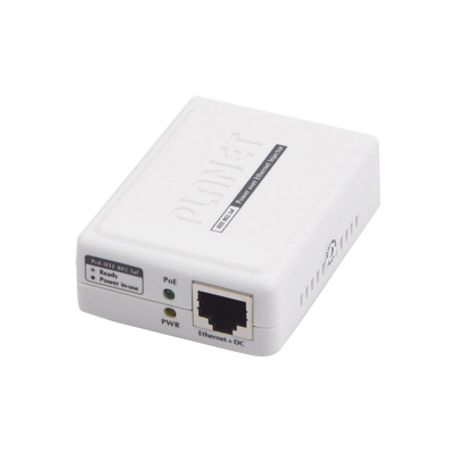 Inyector Poe 802.3af De 1 Puerto Gigabit 10/100/1000 Mbps (endspan)