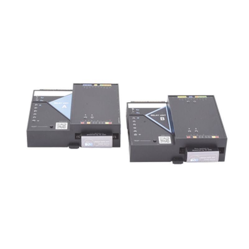 Relay Inalámbrico / 2 Relevadores / 2 Entradas / Atraviesa Hasta1.6 Km En Construcción O Material
