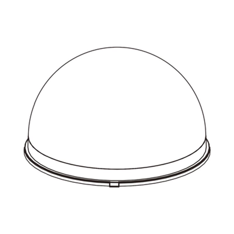 Carcasa Con Burbuja Supererior P/camara Snf8010v