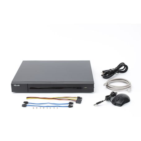 Nvr 8 Megapixel (4k) (compatible Con Cámaras Acusense) / 16 Canales Ip / 16 Puertos Poe / 2 Bahias De Disco Duro / Hdmi En 4k