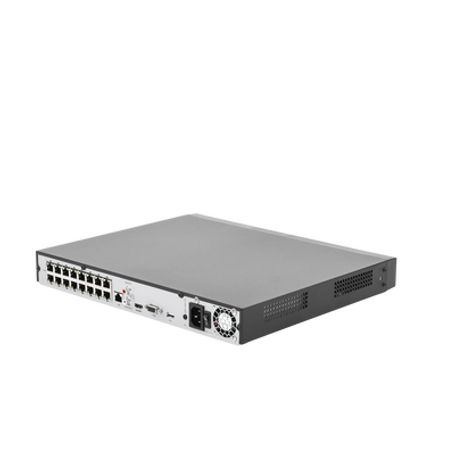 Nvr 8 Megapixel (4k) (compatible Con Cámaras Acusense) / 16 Canales Ip / 16 Puertos Poe / 2 Bahias De Disco Duro / Hdmi En 4k
