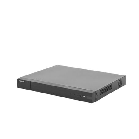 Nvr 8 Megapixel (4k) (compatible Con Cámaras Acusense) / 16 Canales Ip / 16 Puertos Poe / 2 Bahias De Disco Duro / Hdmi En 4k