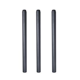 poste seccionado de 6 metros  especializado para la instalación de videovigilancia  incluye base de cimentación y brazo para cá