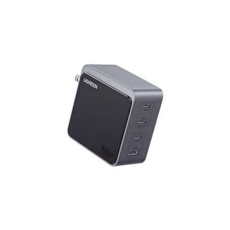 cargador de 100w serie nexode s  4 puertos de carga rápida  3 usbc  1 usba  tecnologia gan ii  pd30  qc40  fcpscpafcppspps20  t