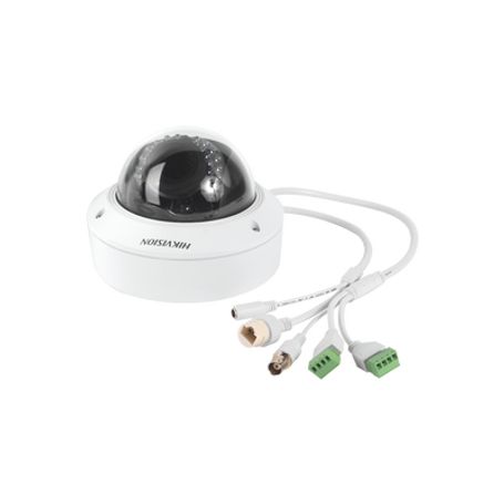 Domo Ip 2 Megapixel / Lente Mot. 2.8 A 12 Mm / Ip66 / Ik10 / Wdr / 30 Mts Ir / Micro Sd / Onvif / Entradasalida De Audio Y Alarm