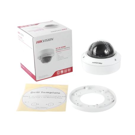 Domo Ip 2 Megapixel / Lente Mot. 2.8 A 12 Mm / Ip66 / Ik10 / Wdr / 30 Mts Ir / Micro Sd / Onvif / Entradasalida De Audio Y Alarm