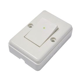 apagador sencillo visible para sobreponer cuadrado 6a 127v