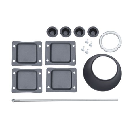 Poste Seccionado De 6 Metros / Especializado Para La Instalación De Videovigilancia / Incluye Base De Cimentación Y Brazo Para C