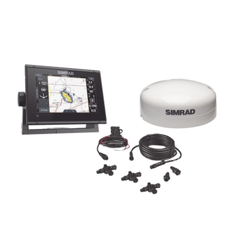 Kit De Pantalla Multifuncional Go7 Con Kit Nmea2000 Y Antena Gs25