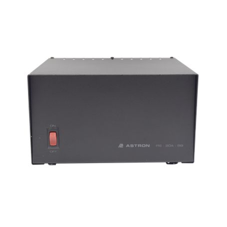 Fuente De Poder Astron Salidas 13.8vcc 20a  Lineal Regulada Con Circuito Cargador De Baterias.