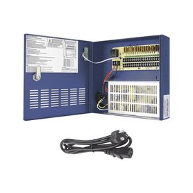 fuente de poder profesional heavy duty  30 amperes  18 canales  hasta 25 amperes por salida  protección contra sobrecargas  fil