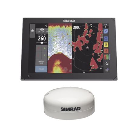 kit de pantalla multifuncional nsx 3012 con antena de gps externa y kit de instalación por nmea 2000