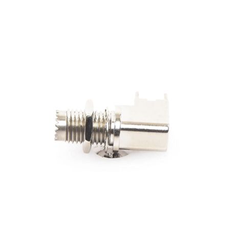 Conector Mini Uhf Hembra Para Montaje En Pcb Estano/ Estano/ Polipropileno. 